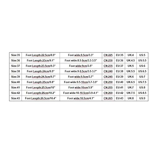 Zapatillas Ligeros Mujer Cómodos Zapatos Trail Running Transpirable Zapatos con Cordones Calzado Deportivo Entrenamiento Trekking Senderismo Antideslizante Liquidación Yvelands(Beige,35)