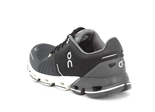 Zapatillas On Cloud Flyer Black White 38 5 Negro