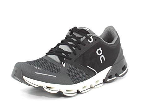 Zapatillas On Cloud Flyer Black White 38 5 Negro