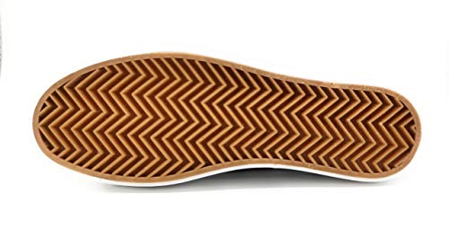Zapatillas para Mujer con Plataforma de Lona Doble Suela Triple Basket Bambas Puntera de Goma Negra 36