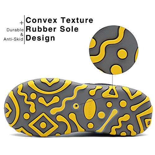 Zapatillas para Niños Zapatos Montaña Niño Calzado Trail para Chicos Respirable Zapatillas Trekking Infantil Negro 32 EU