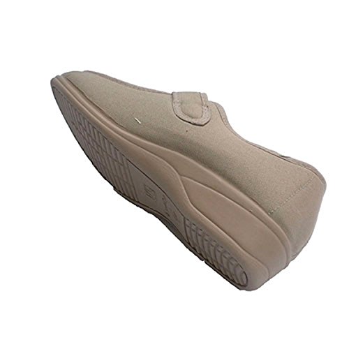 Zapatillas Velcro Muy Anchas pies Muy delicados Doctor Cutillas en Tostado Talla 37