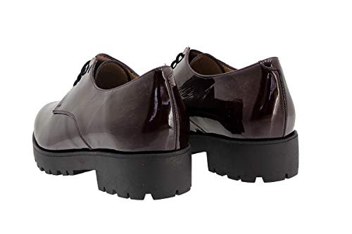 Zapato Cordón Charol Burdeos 185731 PieSanto