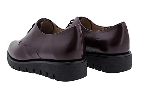 Zapato Cordón Piel Burdeos 185701 PieSanto
