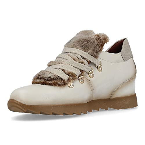 Zapato HISPANITAS Mujer Piel Beige Cuña HI87866 38 Beige