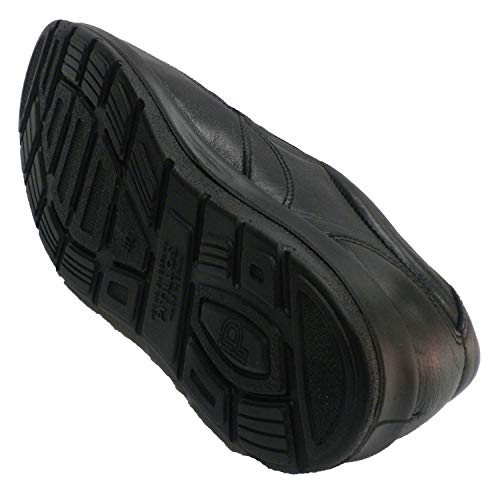 Zapato Hombre Invierno Gomas a los Lados Pitillos en Negro Talla 44