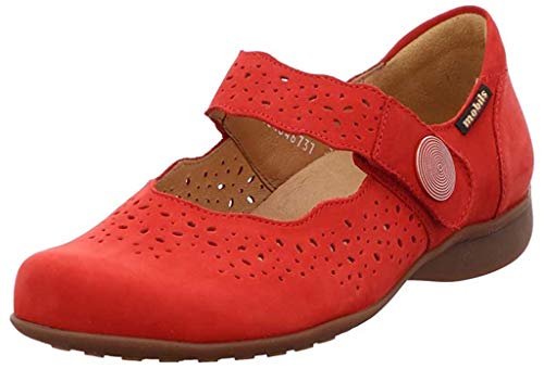Zapato Mephisto Mobils Fabienne Rojo - 5½