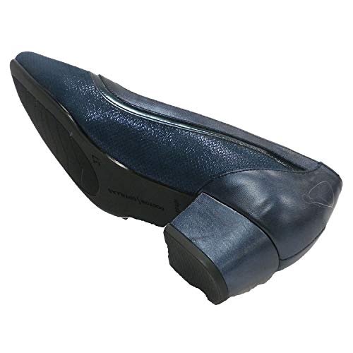 Zapato Mujer Tipo salón Doctor Cutillas en Azul Marino Talla 37