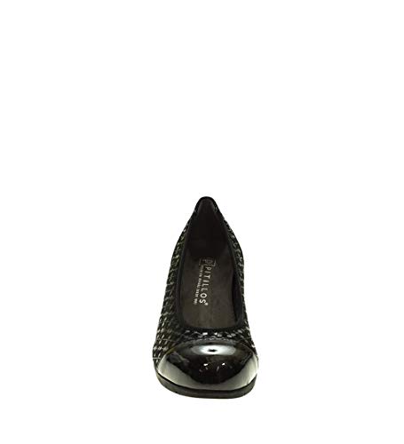 Zapato Tacon - Mujer - Negro - pitillos - 5740-41