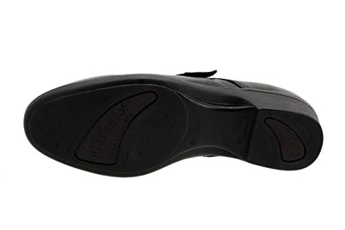 Zapato Velcro Charol Negro 195602 PieSanto