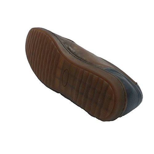 Zapato Verano Hombre Tipo mocasín náutico Tolino en Cuero Talla 40