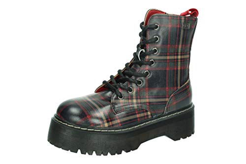 ZAPATOP 27479300 Botas Abby SQR Mujer Botines Cuadros 39