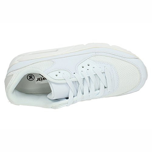 ZAPATOP D718-12A Deportivas Air JOMIX Mujer Deportivos Blanco 36