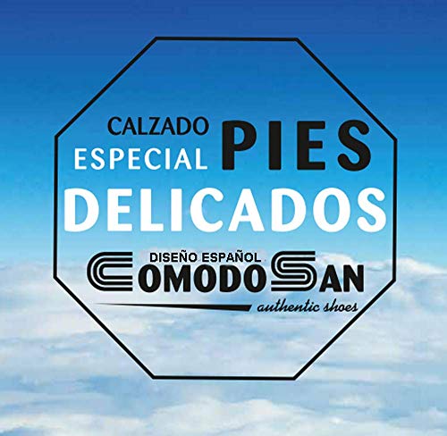 Zapatos Comodosan 7703 Especial para diabéticos y Pies delicados Plantilla-Textil y extraíble. (42 EU)