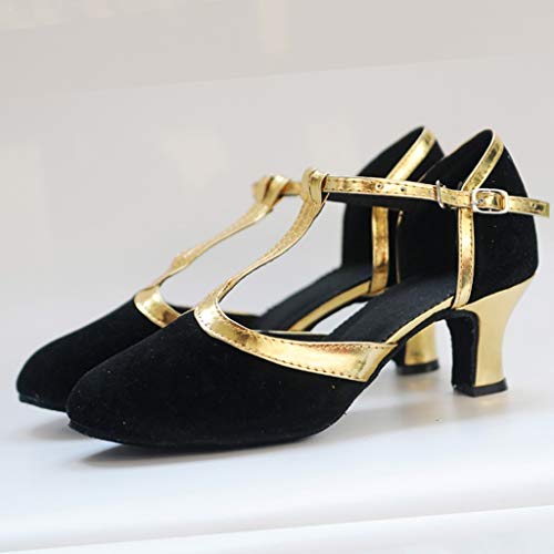 Zapatos de Baile dicomi salón de Baile para Mujeres Tango Salsa Latina Zapatos Lentejuelas Zapatos sociales