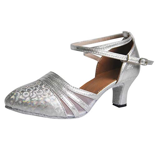 Zapatos de Baile dicomi salón de Baile para Mujeres Tango Salsa Latina Zapatos Lentejuelas Zapatos sociales