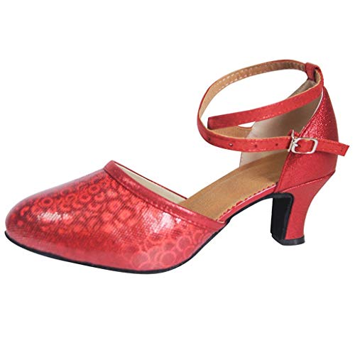 Zapatos de Baile dicomi salón de Baile para Mujeres Tango Salsa Latina Zapatos Lentejuelas Zapatos sociales