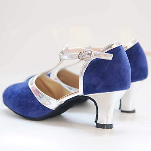 Zapatos de Baile para Mujer Dicomi salón Tango, Salsa Latina, Zapatos, Lentejuelas, Zapatos sociales.