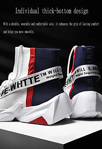 Zapatos de Baloncesto de Alta Gama Zapatos de Hombre Botas High Zapatos de Running Zapatillas Deportivas para Estudiantes