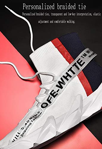 Zapatos de Baloncesto de Alta Gama Zapatos de Hombre Botas High Zapatos de Running Zapatillas Deportivas para Estudiantes