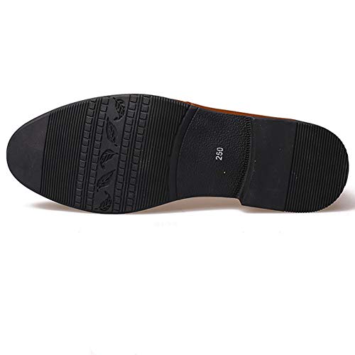 Zapatos de Cuero para Hombres Traje de Negocios Cuero Suave Zapatos Casual de Ciudad Zapatos de Ejercicio Casual.