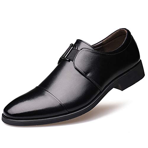 Zapatos de Cuero para Hombres Traje de Negocios Cuero Suave Zapatos Casual de Ciudad Zapatos de Ejercicio Casual.