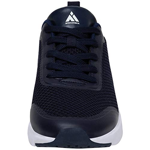 Zapatos de Deporte para Masculino Femenino Respirable Ligeras Zapatillas Running Unisex Adulto Antideslizante Goma Running Shoes Transpirables Malla Fitness Zapato, Sneaker Azul Oscuro 39