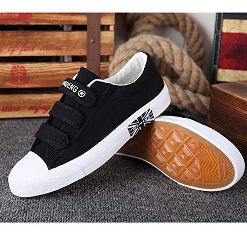 Zapatos de Lona Femeninos Primavera Verano Velcro Aire Libre Zapatos Casuales Damas Ocio Planas Zapatillas Ligeras