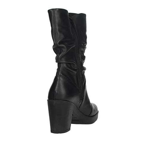 Zapatos de Mujer Botas IMAC en Cuero Negro 405680-1400-011