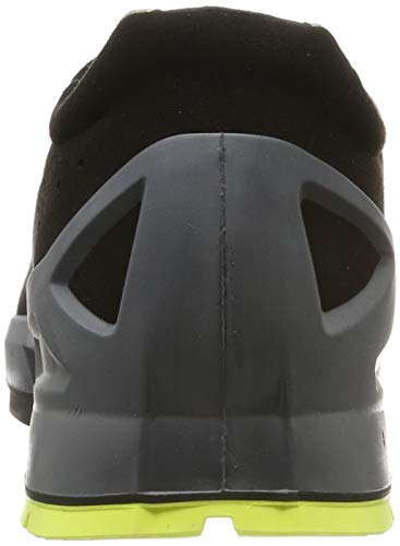Zapatos de Seguridad Uvex 1 para Hombres - Zapatillas de Trabajo S1 SRC ESD - Negro Verde - Tamaño: 49