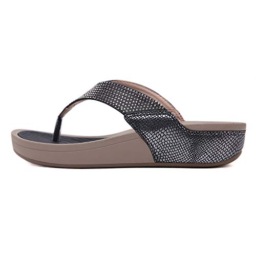 Zapatos de Verano Sandalias de Verano Sandalias Mujer Cuña Zapatillas de Estar por casa Sandalias y Chancletas de Plataforma Playa Zapatos de Verano Flip Flops