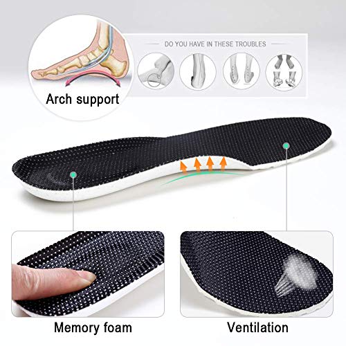 Zapatos Deporte Mujer Zapatillas Deportivas Correr Gimnasio Casual Zapatos para Caminar Mesh Running Transpirable Aumentar Más Altos Sneakers Black-41