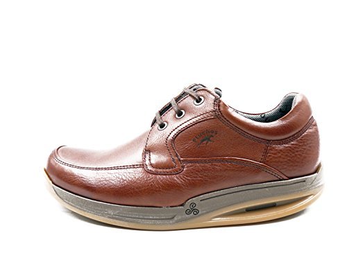 Zapatos Hombre con Cordones FLUCHOS - Piel Libano Suela Balancín - 7414 - Barco (40, Libano)