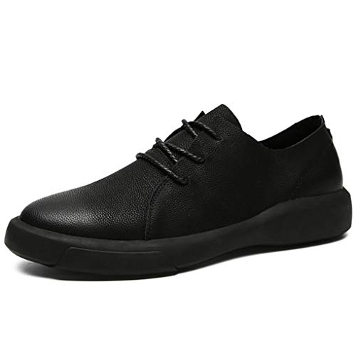 Zapatos Oxfords con Cordones para Hombres Zapatos Derby Four Seasons Office Business Wedding Zapatos de Vestir Diarios Zapatos Casuales para Caminar para Mujer Tallas Grandes