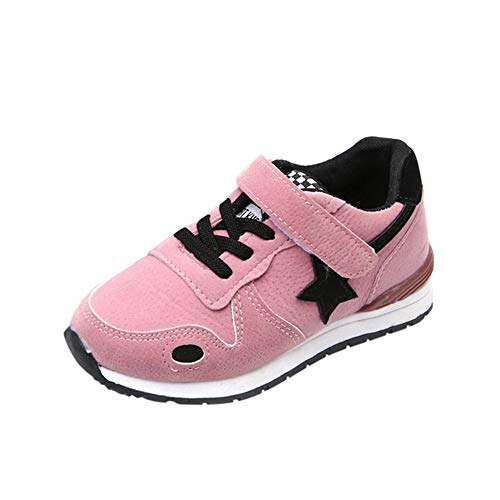 Zapatos para bebé Riou La Zapatilla de Deporte Antideslizante Zapatillas de Estrellas Malla de Fondo Suave Zapatos Deporte Chicos Chicas Calzado