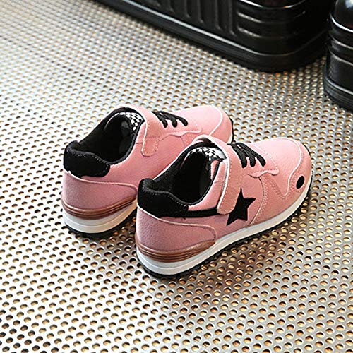 Zapatos para bebé Riou La Zapatilla de Deporte Antideslizante Zapatillas de Estrellas Malla de Fondo Suave Zapatos Deporte Chicos Chicas Calzado