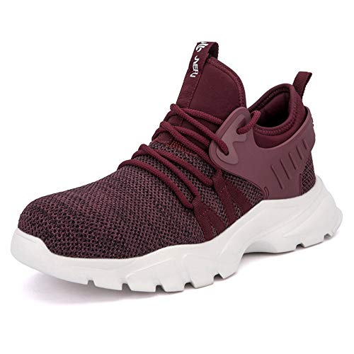 Zapatos Seguridad S3 Hombre Mujer Ligero Comodo Zapatillas Trabajo con Punta de Acero Botas de Seguridad Antideslizante