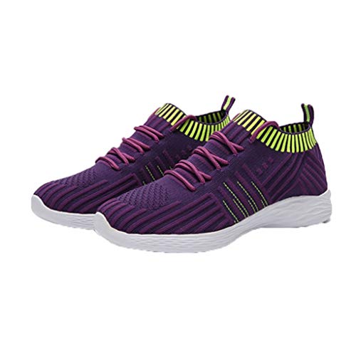 Zapatos vulcanizados para Mujer Primavera Verano Deportes al Aire Libre Ligero Transpirable con Cordones Zapatillas de Deporte de Corte bajo para Mujer Zapatillas de Plataforma Baja