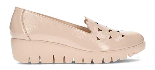 Zapatos WONDERS SAUVAG C33245 de la Talla 35 en Color Palo