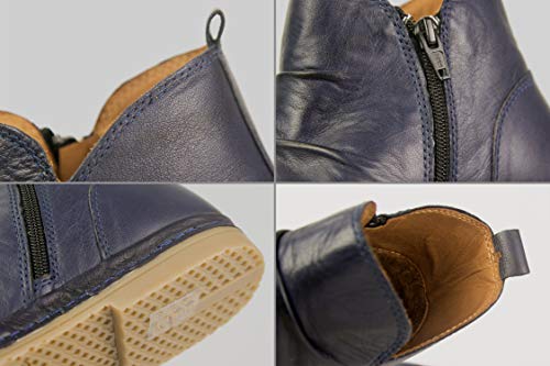 Zerimar Botines para Mujer | Botas Mujer Piel | Botines Mujer Bajos | Botas Mujer Piel de Vestir | Botines Mujer Elegante