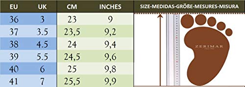 Zerimar Botines para Mujer | Botas Mujer Piel | Botines Mujer Bajos | Botas Mujer Piel de Vestir | Botines Mujer Elegante | Zapatos Mujer Piel