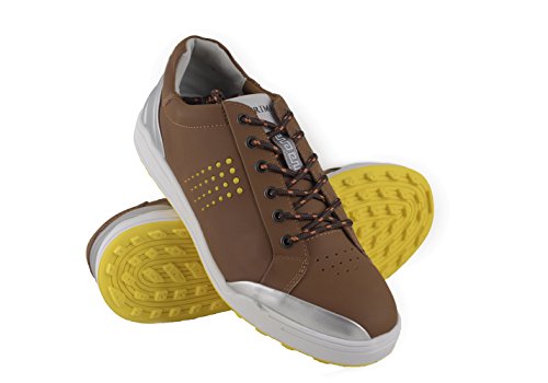 Zerimar Zapatos de Golf Hombre | Zapatos Hombre Deportivos | Zapatos Hombre Golf | Zapatillas Deporte Hombres | Zapatillas de Golf Hombre | Zapato Golf Piel