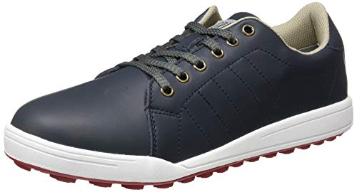 Zerimar Zapatos de Golf Hombre | Zapatos Hombre Deportivos | Zapatos Hombre Golf | Zapatillas Deporte Hombres | Zapatillas de Golf Hombre | Zapato Golf Piel | Color Azul Marino Talla 42