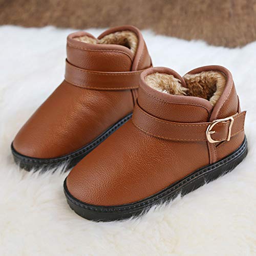 ZODOF Botas de Nieve niña Bebé Niños Calientes Chicos Chicas Navidad Zapatillas de Deporte Snow Baby Over The Calf Shoes