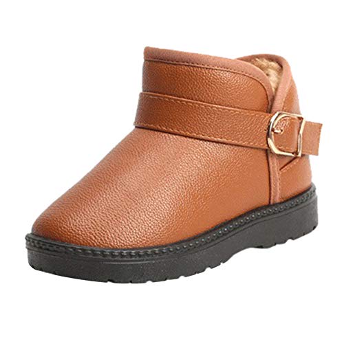 ZODOF Botas de Nieve niña Bebé Niños Calientes Chicos Chicas Navidad Zapatillas de Deporte Snow Baby Over The Calf Shoes