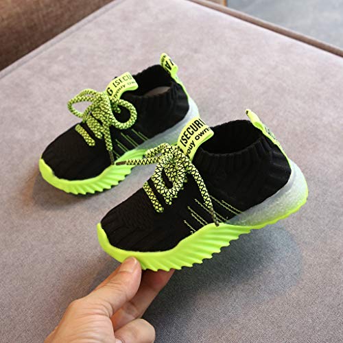 ZODOF Niño pequeño Bebé Niños Niñas Niños Zapatillas de Deporte Casuales Malla Zapatillas de Deporte Zapatos Zapatillas Respirable Mocasines