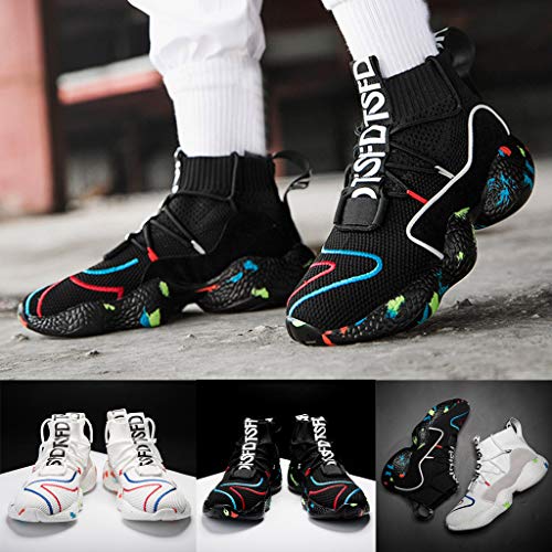 ZODOF Zapatillas Calzado Deportivo Pareja Al Aire Libre Malla con Cordones Casual Zapatos Deportivos Correr Respirable Zapatos Zapatillas Sneakers