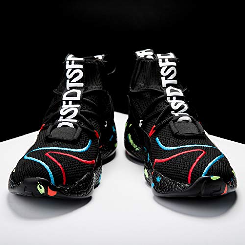 ZODOF Zapatillas Calzado Deportivo Pareja Al Aire Libre Malla con Cordones Casual Zapatos Deportivos Correr Respirable Zapatos Zapatillas Sneakers