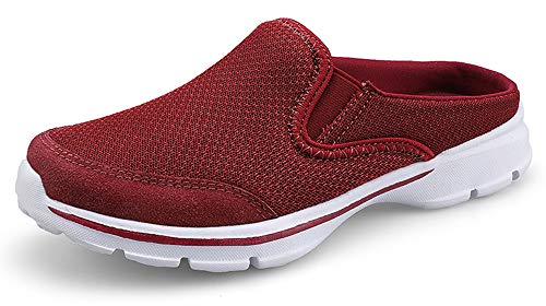 Zuecos Mujer Hombre de Playa Respirable Verano Antideslizante Cómodos Ligero Pantuflas de Interior Exterior Zapatillas de Estar por Casa