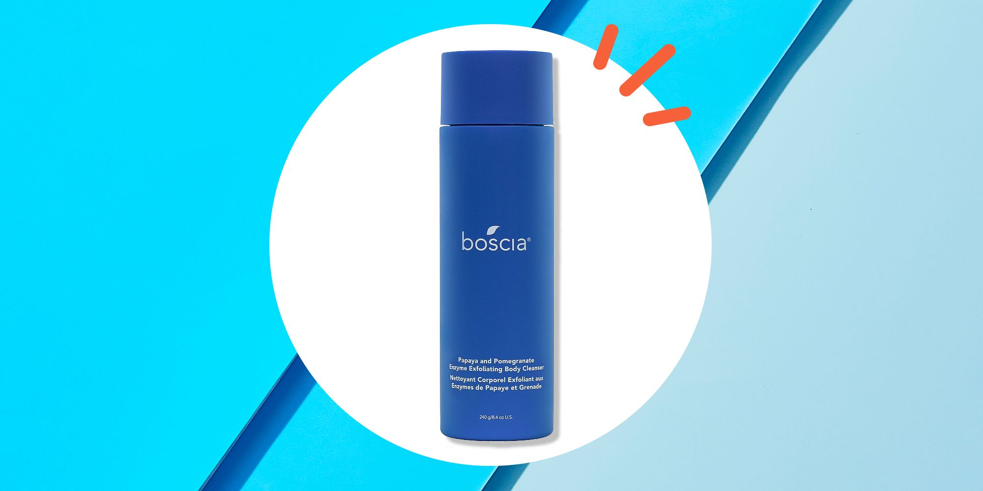 El limpiador corporal de enzimas de Boscia es como un borrador mágico para mi acné corporal